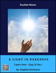 A Light In Darkness Two-Part Mixed choral sheet music cover